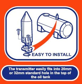 Apollo Oil Tank Level Monitor from Gordon Hanlon Oils